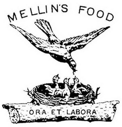 MELLIN'S FOOD ORA ET LABORA logo