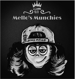 MELLO'S MUNCHIES STAY MELLO logo