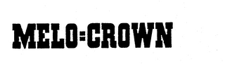MELO=CROWN logo