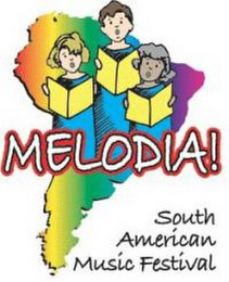 MELODIA! SOUTH AMERICAN MUSIC FESTIVAL logo