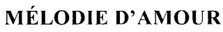 MELODIE D' AMOUR logo