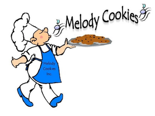 MELODY COOKIES INC. MELODY COOKIES logo