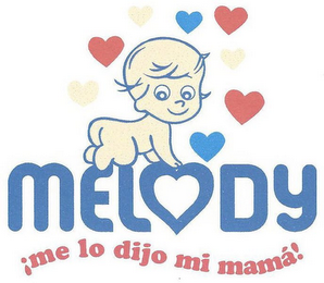MELODY ¡ME LO DIJO MI MAMA! logo