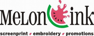 MELON INK SCREENPRINT EMBROIDERY PROMOTIONS logo