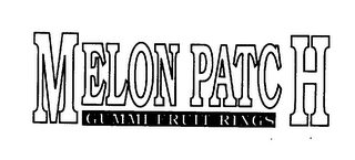 MELON PATCH GUMMI FRUIT RINGS logo