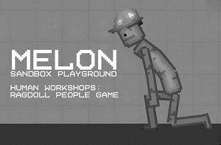 MELON SANDBOX PLAYGROUND HUMAN WORKSHOPS: RAGDOOL PEOPLE GAME logo
