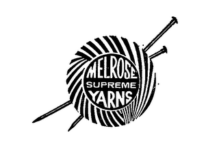MELROSE SUPREME YARNS logo