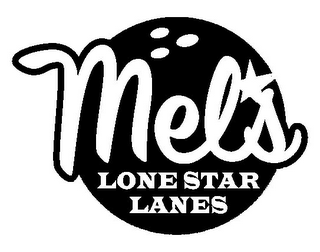 MEL'S LONE STAR LANES logo