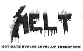 MELT MOTIVATE EVOLVE LEVEL-UP TRANSFORM logo