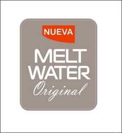 MELT WATER ORIGINAL logo