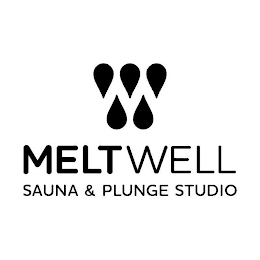 MELT WELL SAUNA & PLUNGE STUDIO logo