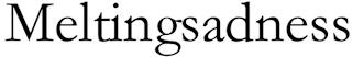 MELTINGSADNESS logo