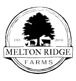 MELTON RIDGE FARMS EST. 2019 logo