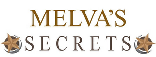 MELVA'S SECRETS logo