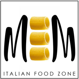 MEM ITALIAN FOOD ZONE logo