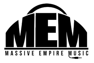 MEM MASSIVE EMPIRE MUSIC logo