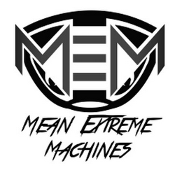 MEM MEAN EXTREME MACHINES logo