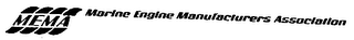 MEMA MARINE ENGINE MANUFACTURERS ASSOCIATION logo