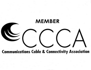 MEMBER CCCA COMMUNICATIONS CABLE & CONNECTIVITY ASSOCIATION logo