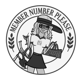 MEMBER NUMBER PLEASE FOXY COVE COUNTRY CLUB MAHJONG logo