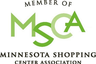 MEMBER OF MSCA MINNESOTA SHOPPING CENTER ASSOCIATION logo