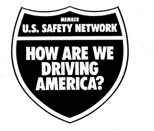 MEMBER U.S. SAFETY NETWORK HOW ARE WE DRIVING AMERICA? logo