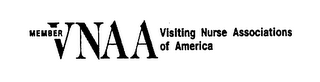 MEMBER VNAA VISITING NURSE ASSOCIATIONS OF AMERICA logo
