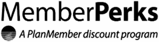 MEMBERPERKS A PLANMEMBER DISCOUNT PROGRAM logo