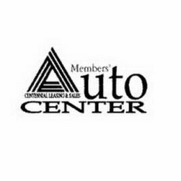 MEMBERS' AUTO CENTER CENTENNIAL LEASING & SALES logo