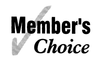 MEMBER'S CHOICE logo