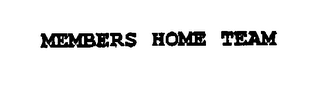 MEMBERS HOME TEAM logo