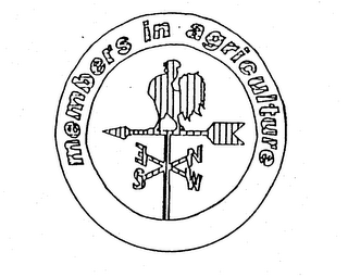 MEMBERS IN AGRICULTURE N S E W logo