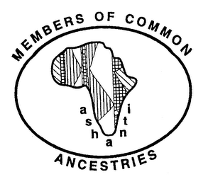 MEMBERS OF COMMON ASHANTI ANCESTRIES logo