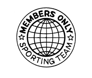 MEMBERS ONLY SPORTING TEAM logo