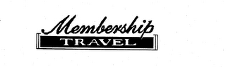 MEMBERSHIP TRAVEL logo