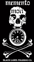 MEMENTO MORI BLACK LABEL TRADING CO. logo