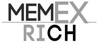 MEMEX RICH logo