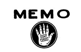 MEMO DON'T FORGET logo