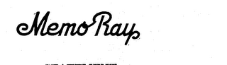 MEMO RAY logo