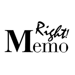 MEMO RIGHT! logo