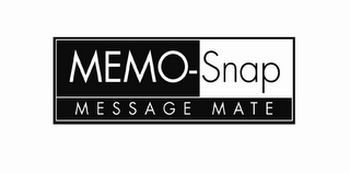 MEMO-SNAP MESSAGE MATE logo
