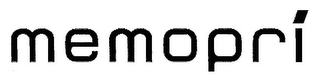 MEMOPRI logo