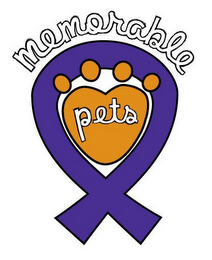 MEMORABLE PETS logo