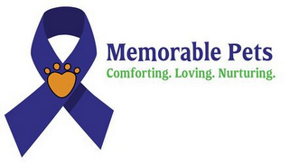 MEMORABLE PETS COMFORTING. LOVING. NURTURING. logo
