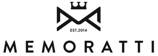 MEMORATTI EST. 2014 logo