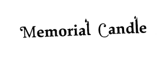 MEMORIAL CANDLE logo