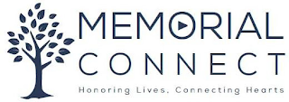 MEMORIAL CONNECT HONORING LIVES. CONNECTING HEARTS. logo