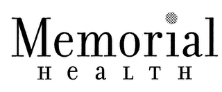 MEMORIAL HEALTH logo