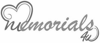 MEMORIALS 4U logo