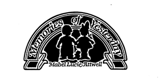 MEMORIES OF YESTERDAY MABEL LUCIE ATTWELL logo